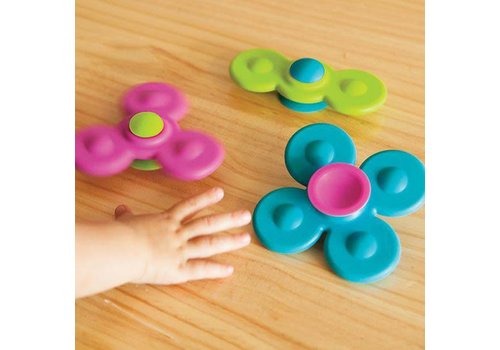Fat Brain Toys Whirly Squigz, 10 month +