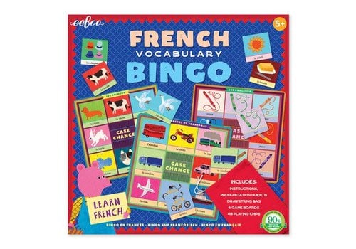 Eeboo French Vocabulary Bingo