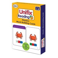 Unifix Reading Phonics Word Building Cards