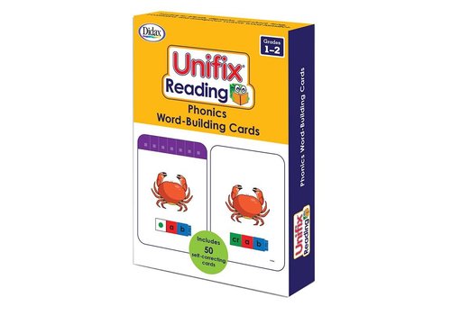 Didax Unifix Reading Phonics Word Building Cards *