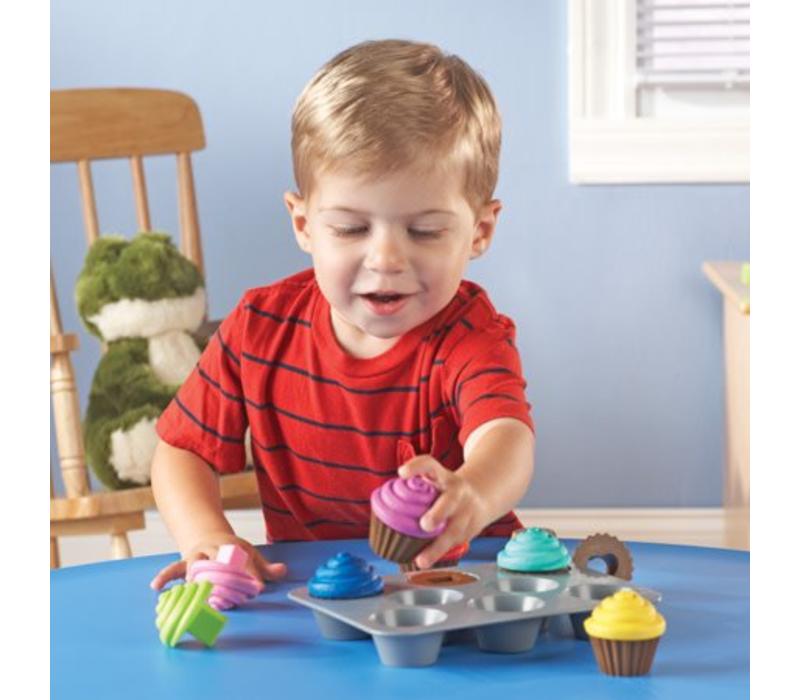 Shape Sorting Cupcakes*