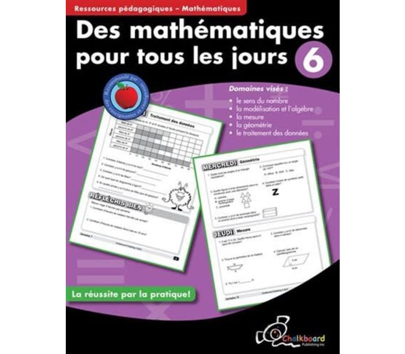 Des mathematiques pour tous les jours, 6*