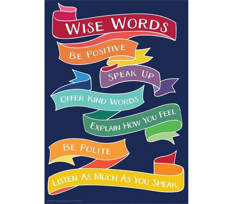 Wise Words poster *