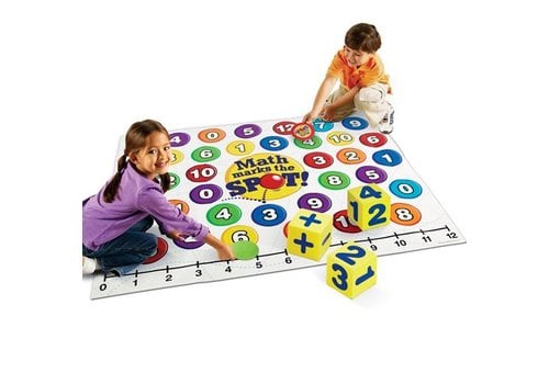 Learning Resources Math Marks the Spot Floor Game