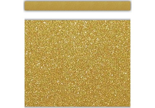Teacher Created Resources Gold Shimmer Straight Border