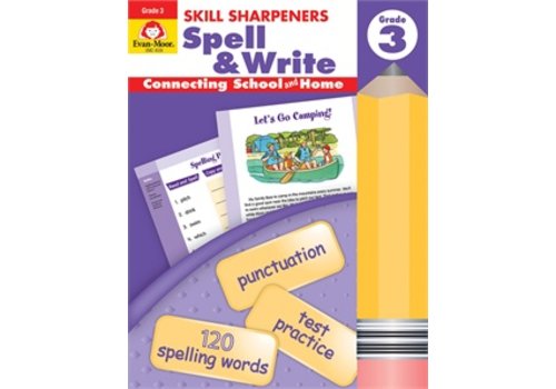 Evan Moor SKILL SHARPENERS SPELL & WRITE GRADE 3