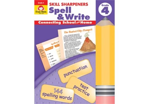 Evan Moor SKILL SHARPENERS SPELL & WRITE GRADE 4