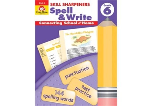 Evan Moor SKILL SHARPENERS SPELL & WRITE GRADE 6+