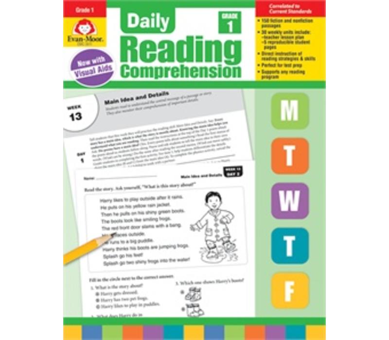DAILY READING COMPREHENSION, GRADE 1 (Revised)