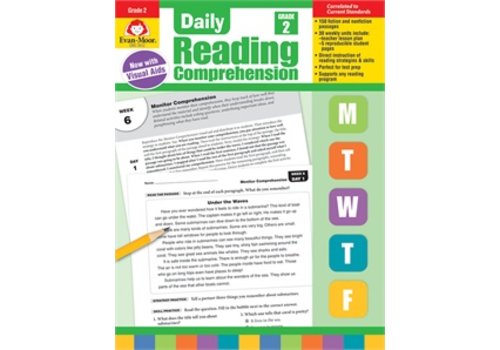 Evan Moor DAILY READING COMPREHENSION, GRADE 2 (Revised)