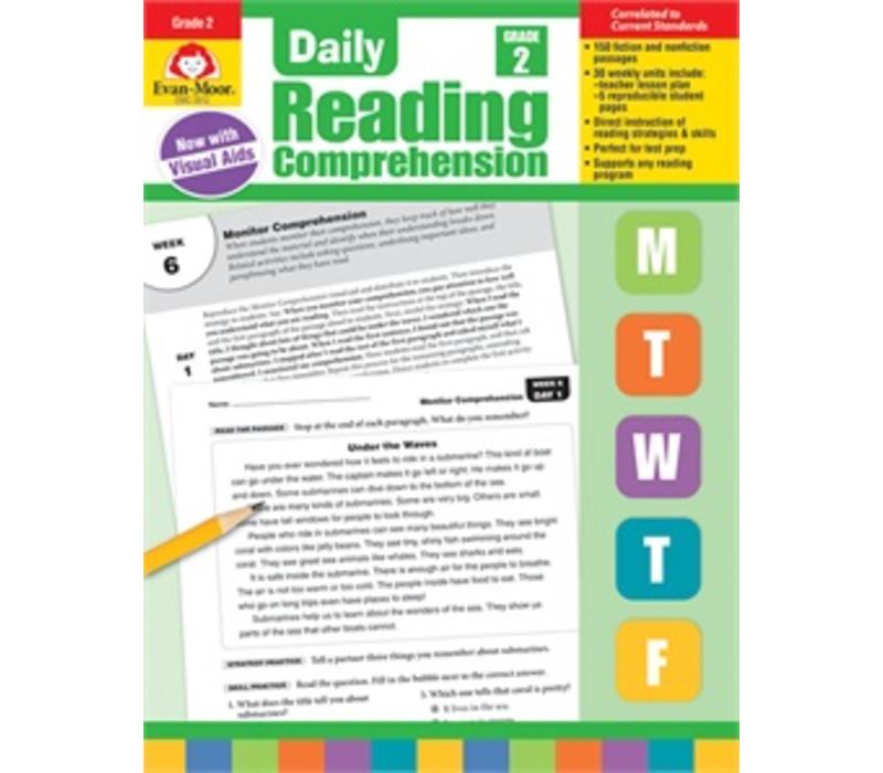 DAILY READING COMPREHENSION, GRADE 2 (Revised)