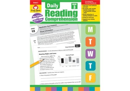 Evan Moor DAILY READING COMPREHENSION, GRADE 3 (Revised)