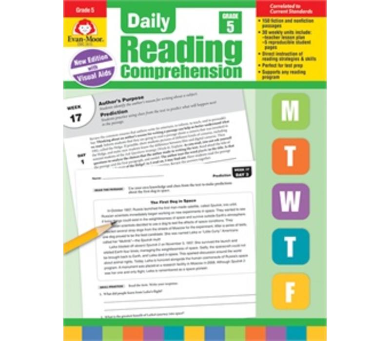 DAILY READING COMPREHENSION, GRADE 5 (Revised)