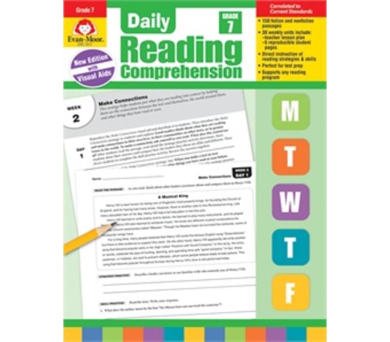 DAILY READING COMPREHENSION, GRADE 7 (Revised)