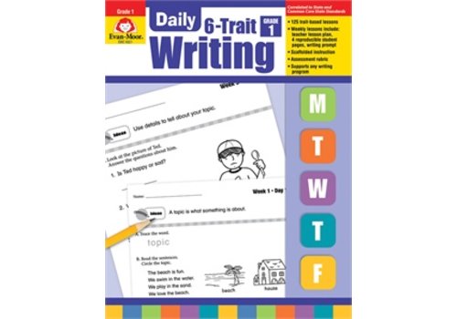 Evan Moor DAILY 6-TRAIT WRITING GRADE 1*