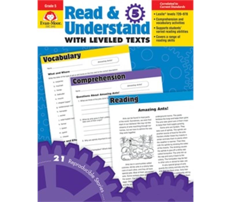 READ AND UNDERSTAND WITH LEVELED TEXTS, GRADE 5
