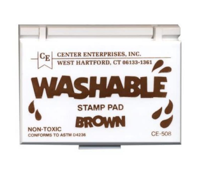 Brown Washable Stamp Pad