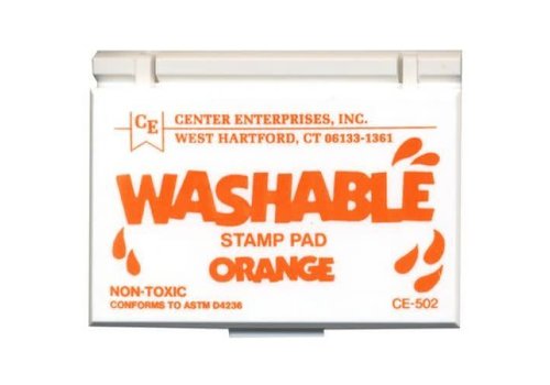 Learning Advantage Orange Washable Stamp Pad