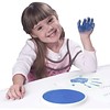 Learning Advantage Ready2Learn Circular Jumbo Blue Washable Stamp Pad