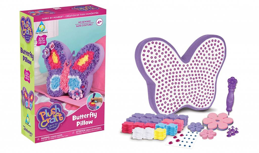 Plushcraft Butterfly Pillow Learning Tree Educational Store Inc
