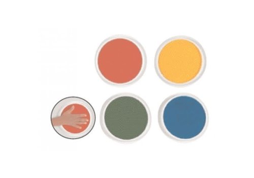 Learning Advantage Ready2Learn Primary Kit of 4 Circular Jumbo Stamp Pads*