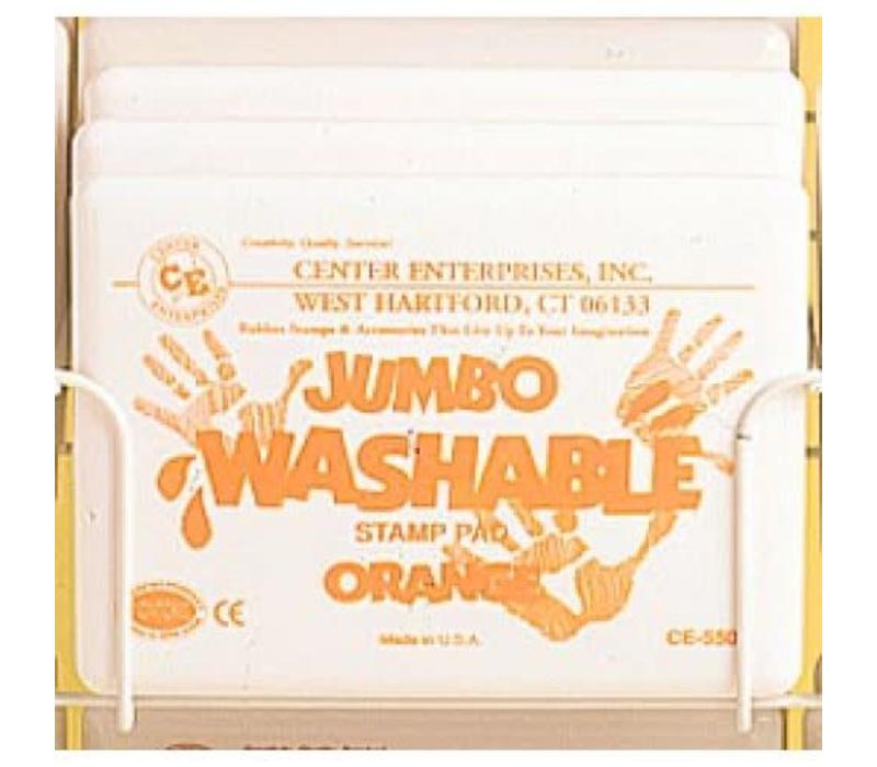Orange Jumbo Washable Stamp Pad