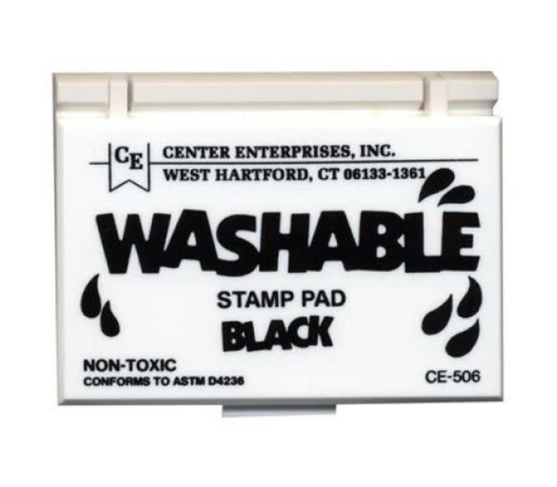 Black Jumbo Washable Stamp Pad