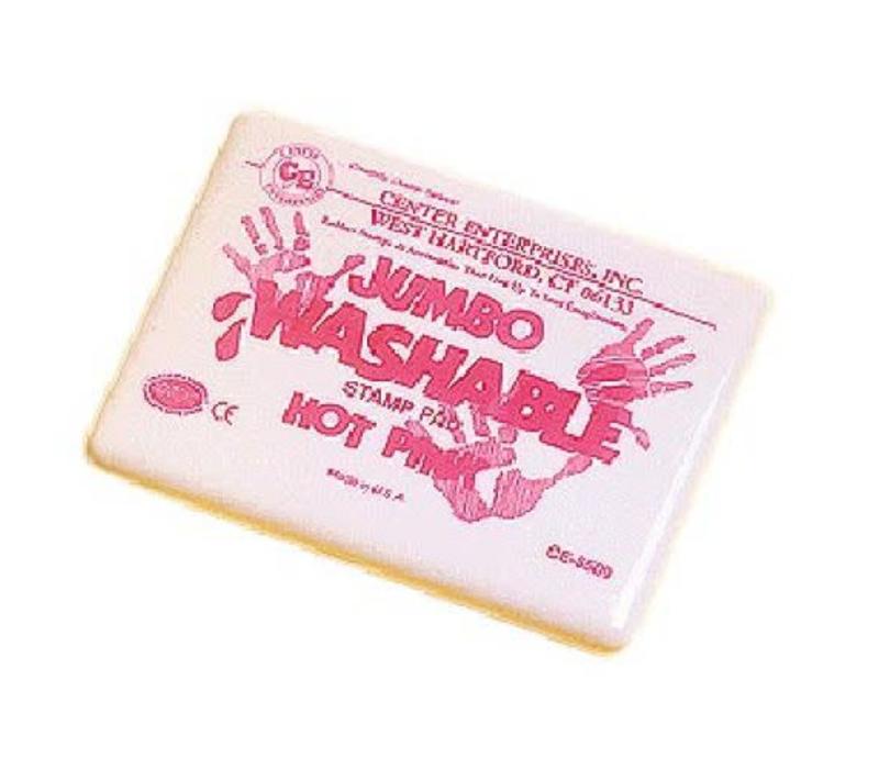 Hot Pink Jumbo Washable Stamp Pad