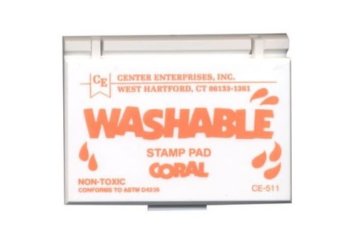 CENTER ENTERPRISES Coral Washable Stamp Pad