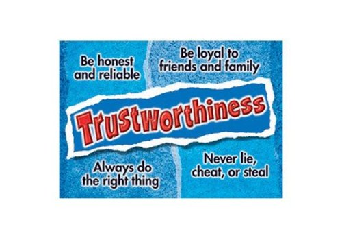 Trend Enterprises Trustworthiness Poster (D)*
