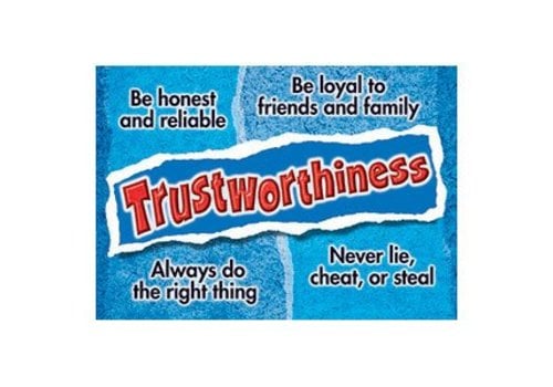 Trend Enterprises Trustworthiness Poster*