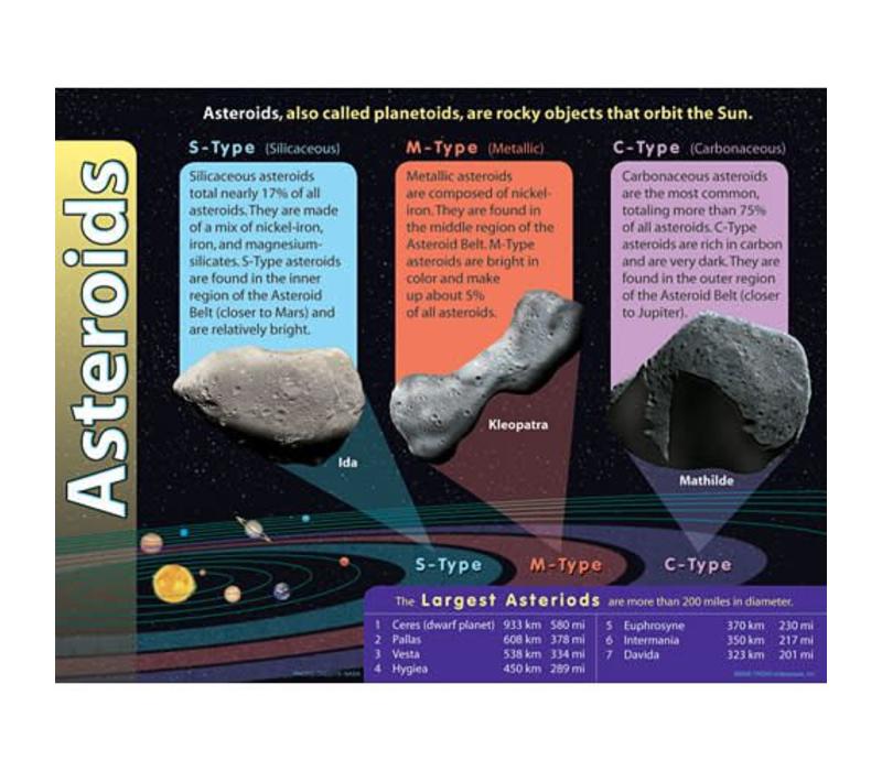 Asteroids Poster(D)