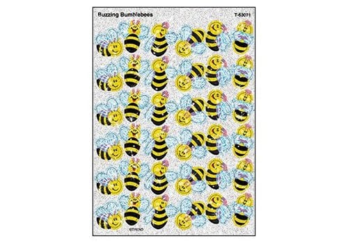 Trend Enterprises Sparkle Stickers-Buzzing Bumblebees