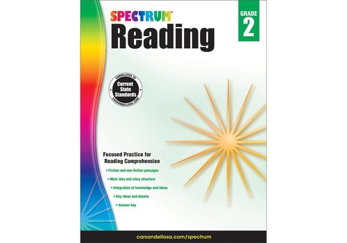 Carson Dellosa Spectrum Reading Workbook, Grade 2 (D)