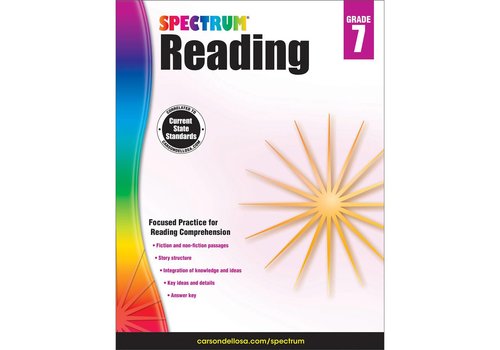 Carson Dellosa SPECTRUM READING GRADE 7 (D)