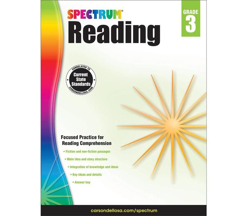 Spectrum Reading Workbook, Grade 3