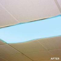 Classroom Light Filters, Blue, Set of 4