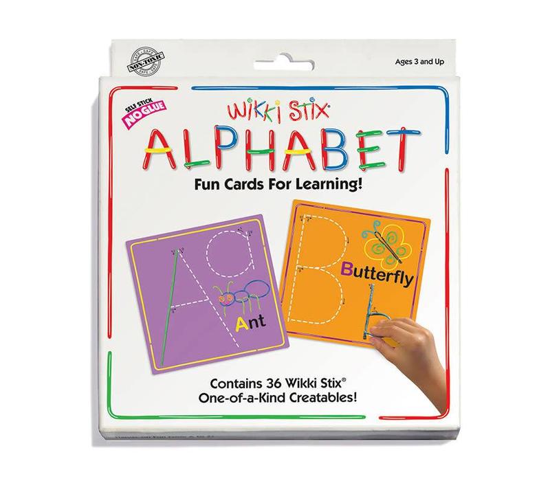Wikki Stix - Alphabet Card Set*
