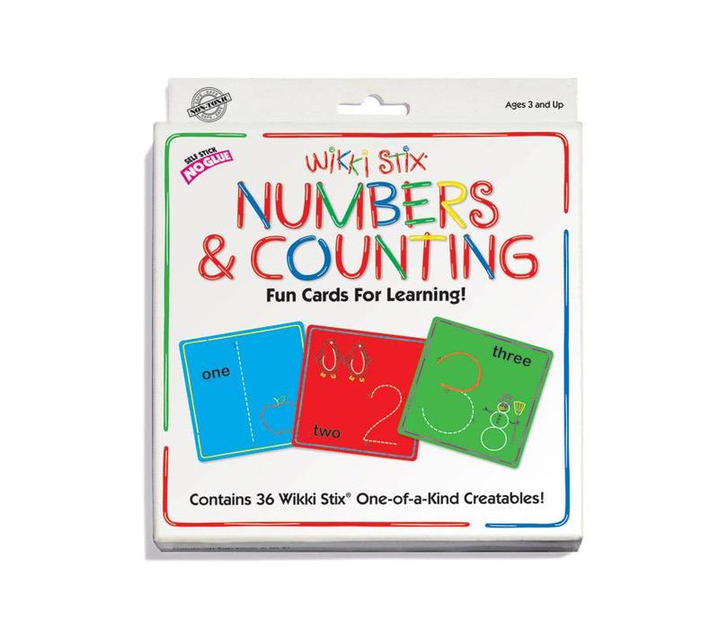 Wikki Stix - Numbers and Counting Cards*