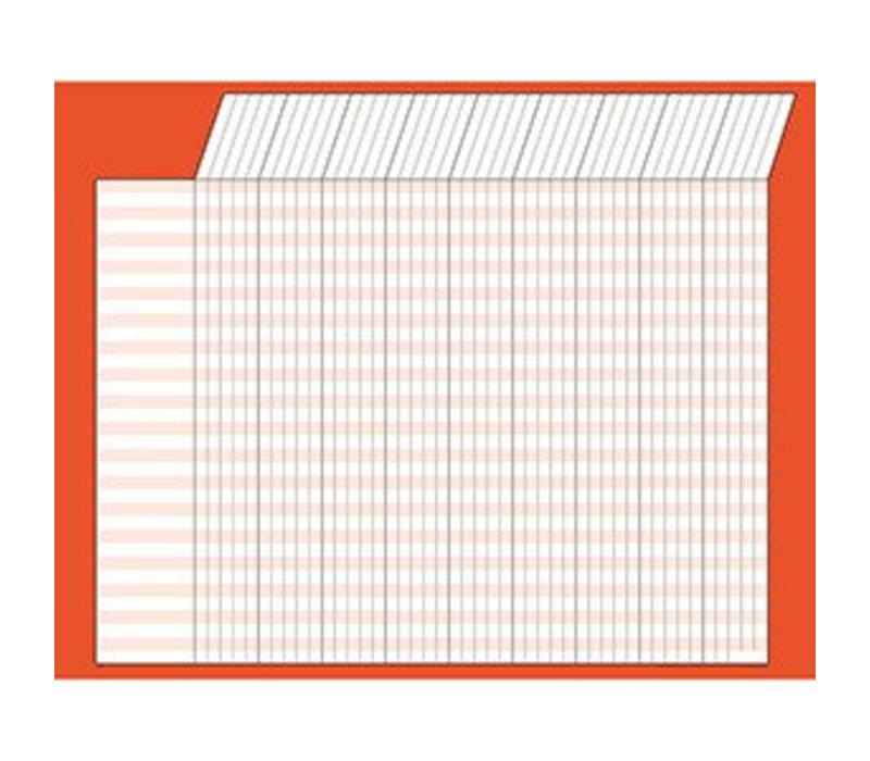 Red Horizontal Incentive Chart (d)*