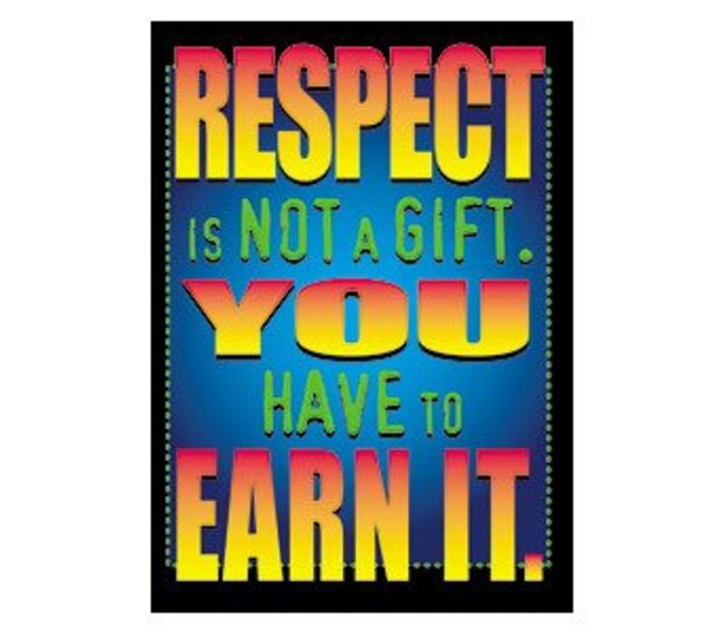Respect is not a Gift... Poster