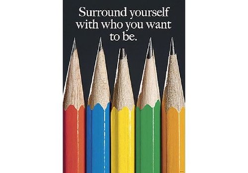 Trend Enterprises Surround yourself with...Poster