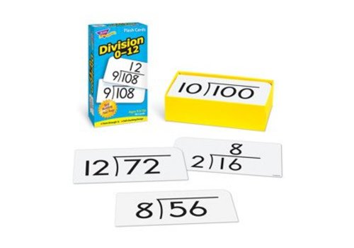 Trend Enterprises Division 0-12 Flashcards (D)*