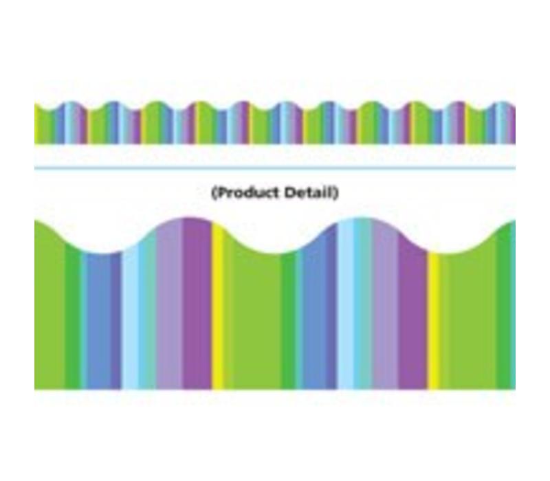 Cool Stripes Scalloped Border (D)*