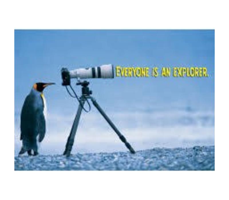 Everyone is an Explorer Poster