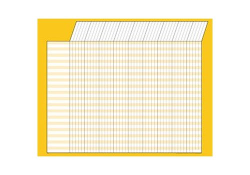 Trend Enterprises Yellow Horizontal Incentive Chart