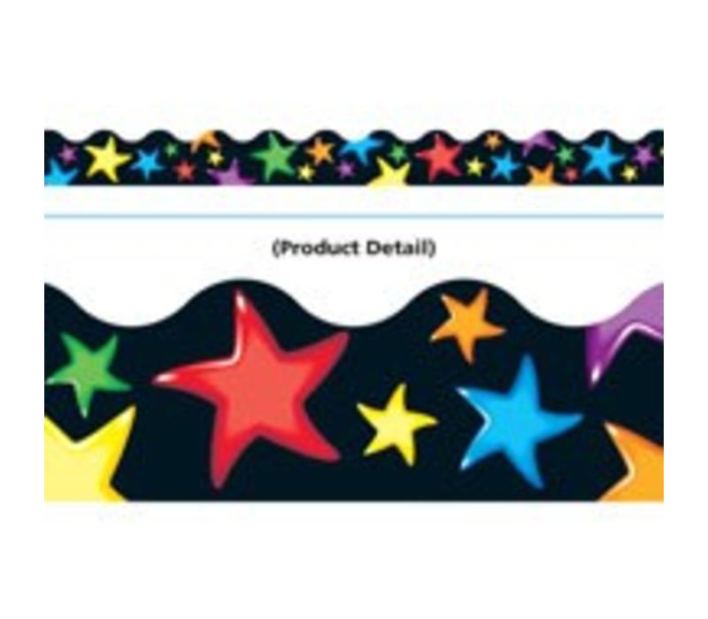 Gel Stars Scalloped Border (D)*