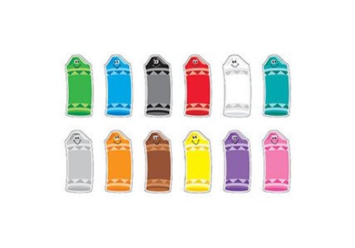 Trend Enterprises Crayon Colors Accents (D)*