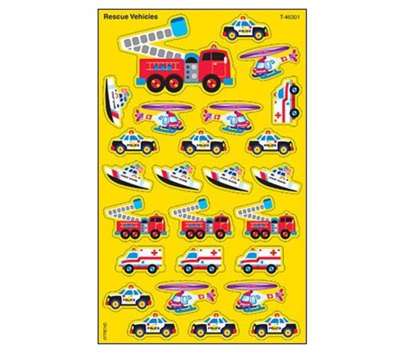 Rescue Vehicles SuperShapes Stickers
