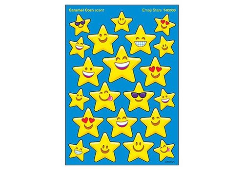 Trend Enterprises Emoji Stars Stinky Stickers